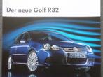 Volkswagen VW Golf R32 10-2005 Brochure, Ophalen of Verzenden, Zo goed als nieuw, Volkswagen