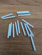 Lego witte staafjes 15x, Ophalen of Verzenden, Zo goed als nieuw, Lego