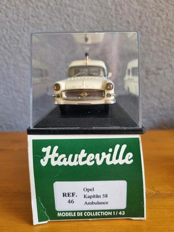 Zeldzaam model Ambulance Opel Kapitan 1958 beschikbaar voor biedingen