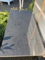 Granieten Tafelblad Zwart 118x60cm, Huis en Inrichting, Ophalen, Overige materialen, Gebruikt, 100 tot 150 cm