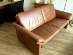 Mooi cognac kleurig leren bankstel te koop, Ophalen, Gebruikt, Overige maten, 150 tot 200 cm