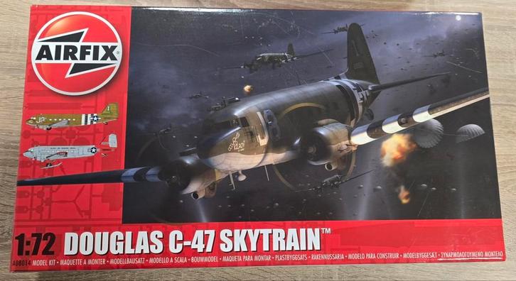 Airfix A08014 1:72 Douglas C-47 Skytrain, Hobby en Vrije tijd, Modelbouw | Vliegtuigen en Helikopters, Zo goed als nieuw, Vliegtuig