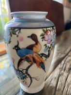 Japans eierschaal vaasje met vogels, Ophalen of Verzenden