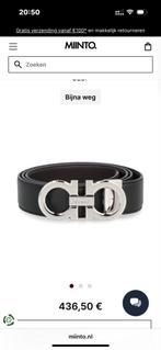 Ferragamo riem heren, Kleding | Heren, Riemen en Ceinturen, Ophalen of Verzenden, Nieuw, Zwart