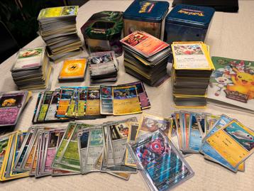 Pokémon kaarten bundel 1500+ kaarten, tins – in één koop! beschikbaar voor biedingen