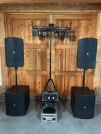 TE HUUR - Geluidsinstallatie | Speakers | Licht en Geluid, Ophalen, Zo goed als nieuw, Audio