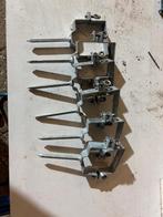 Hwa beugel 80 vierkant 6 stuks, Doe-het-zelf en Verbouw, Buizen en Afvoer, Ophalen