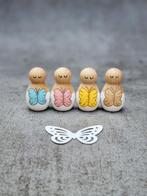 Pegdoll vlinder baby, Kinderen en Baby's, Speelgoed | Houten speelgoed, Nieuw, Overige typen, Ophalen of Verzenden