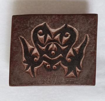 Tattoo stempel Iban Dayak authentiek Sarawak Borneo Azië beschikbaar voor biedingen