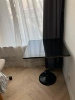 Loods5 kleine vierkante bijzettafel van zwart marmer, Ophalen, Zo goed als nieuw, 75 cm of meer, 60 cm of meer