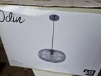 Hanglamp Rookglas/messing NIEUW, Ophalen, Nieuw, Glas, 75 cm of meer