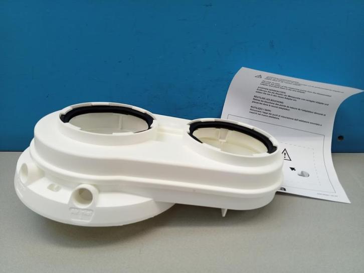 Adapter 80/80mm Atag art.nr: RA10T0P0, Doe-het-zelf en Verbouw, Verwarming en Radiatoren, Nieuw, Cv-ketel of Combi-ketel