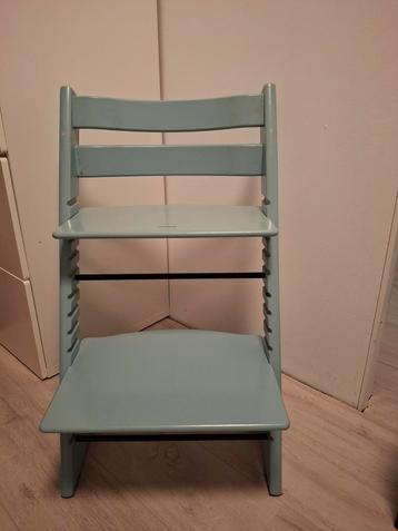 Stokke Tripp Trapp Meegroeistoel Lichtblauw beschikbaar voor biedingen