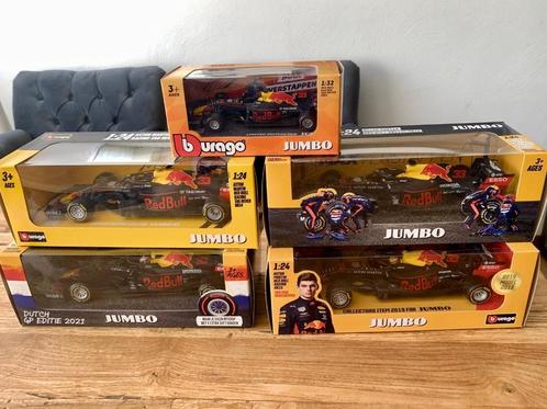 5 stuks Burago RB Max Verstappen in 1 koop! IN DOOS ONGEBRUI, Hobby en Vrije tijd, Modelauto's | Overige schalen, Nieuw, Auto
