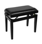 Pianokruk pianobank zwart glans, Muziek en Instrumenten, Ophalen, Zo goed als nieuw, Zwart, Hoogglans
