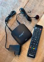 Xsarius Pure 4K TV Box | met afstandsbediening & adapter, Audio, Tv en Foto, Ophalen of Verzenden, Zo goed als nieuw, USB 2, 1500 GB of meer