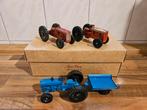 3 oude Lone Star Tractoren met 1 aanhanger, Ophalen of Verzenden, Gebruikt, Tractor of Landbouw