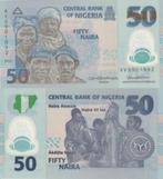 NIGERIA 2021 50 naira #40k UNC polymer, Postzegels en Munten, Bankbiljetten | Afrika, Verzenden, Nigeria