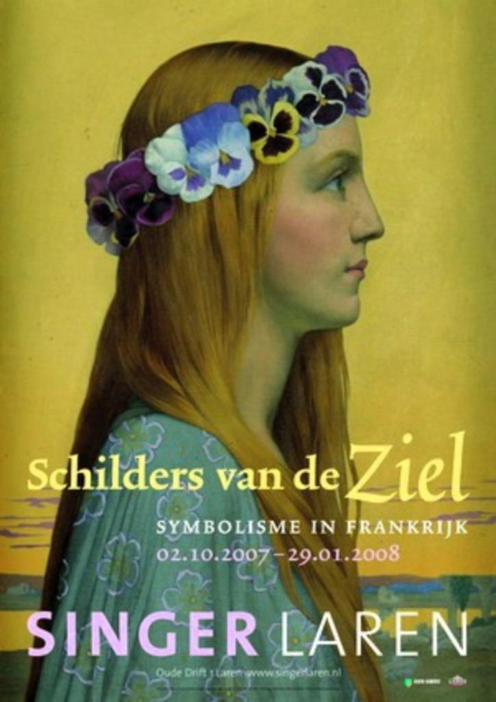 Art Nouveau poster Schilders van de ziel, Franse Symbolisme, Verzamelen, Posters, Nieuw, Overige onderwerpen, A1 t/m A3, Rechthoekig Staand