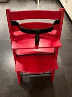 Rode Stokke Tripp Trapp - Gebruikt, Ophalen, Gebruikt, Meegroeistoel, Gordel(s)