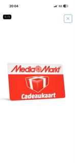 MediaMarkt Cadeaukaart voucher waardebon, Ophalen of Verzenden, Nieuw, Overige typen