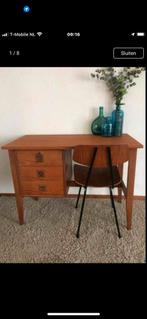 Tof bureau bureautje kaptafel jaren 60, Ophalen of Verzenden, Zo goed als nieuw