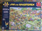 J.v.Haasteren puzzel. Grasmaaierrace. 1000 stukjes., Ophalen, 500 t/m 1500 stukjes, Zo goed als nieuw