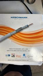 Hirschman Coax kabel 10M, Ophalen of Verzenden, Zo goed als nieuw, Minder dan 2 meter, Coaxiale kabel