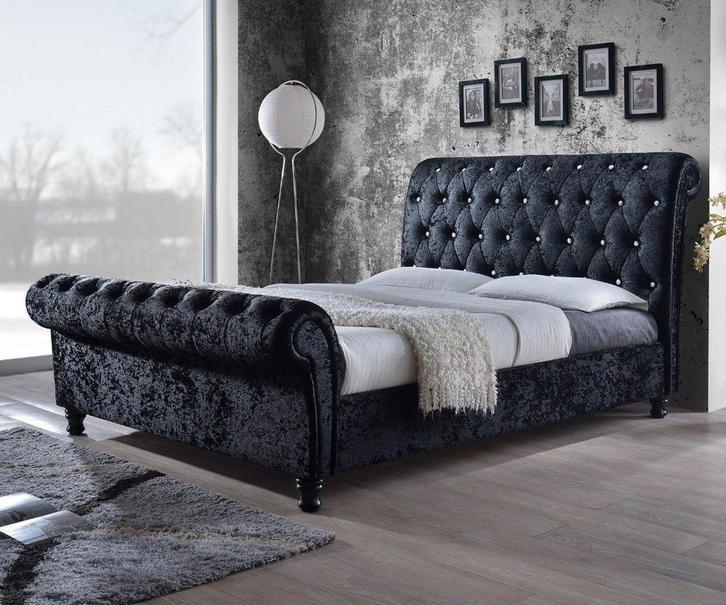 Luxe Panel Line bed met matras te koop  Verkrijgbaar in alle, Huis en Inrichting, Slaapkamer | Beddengoed, Nieuw, Verzenden