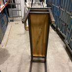 Bijzettafel Kroeg 'Bruin Café' Kleine Tafel 100x33x45cm, Huis en Inrichting, 50 tot 100 cm, Tafel, Ophalen of Verzenden, Zo goed als nieuw