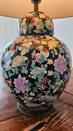 Chinese Vaas Lamp - Jaren 80, Antiek en Kunst, Antiek | Lampen, Ophalen of Verzenden