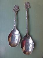 Antieke Zilveren Thee- +Suikerschep ‘Bloemenserie’gesigneerd, Antiek en Kunst, Verzenden