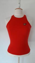 Rode katoenen tanktop Rizla maat S, Ophalen of Verzenden, Zo goed als nieuw, Rood, Zonder mouw