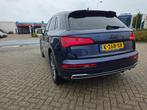 Audi Q5 45 TFSI quattro Design Pro Line Plus#Aut#Pano#Vitrua, Auto's, Audi, Gebruikt, Euro 6, 4 cilinders, Blauw