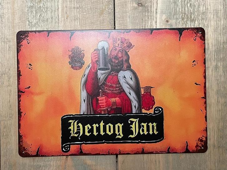 Reclamebord Hertog Jan 20x30, Verzamelen, Merken en Reclamevoorwerpen, Zo goed als nieuw, Reclamebord, Ophalen of Verzenden