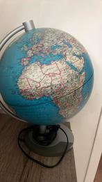 Globe met licht (en kan draaien), Ophalen of Verzenden, Zo goed als nieuw