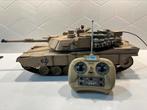 Radiografisch bestuurbare Abrams M1A2 1:16 Desert RC Tank, Hobby en Vrije tijd, Modelbouw | Radiografisch | Overige, Gebruikt