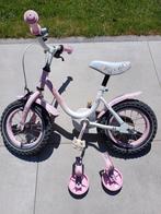 Kinderfiets meisje, Ophalen, Gebruikt, Minder dan 16 inch, Zijwieltjes