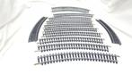 Jouef H0 870 gebogen rails R= 385 12 stuks, Gebruikt, Gelijkstroom, Jouef, Rails