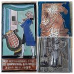 Potter keramiek vintage wandbordjes, Ophalen of Verzenden