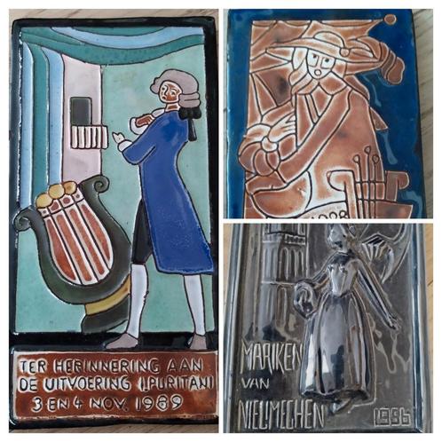 Potter keramiek vintage wandbordjes, Antiek en Kunst, Antiek | Wandborden en Tegels, Ophalen of Verzenden