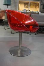 7 x eetkamerstoel kuipstoel GLISS Pedrali draaibaar rood