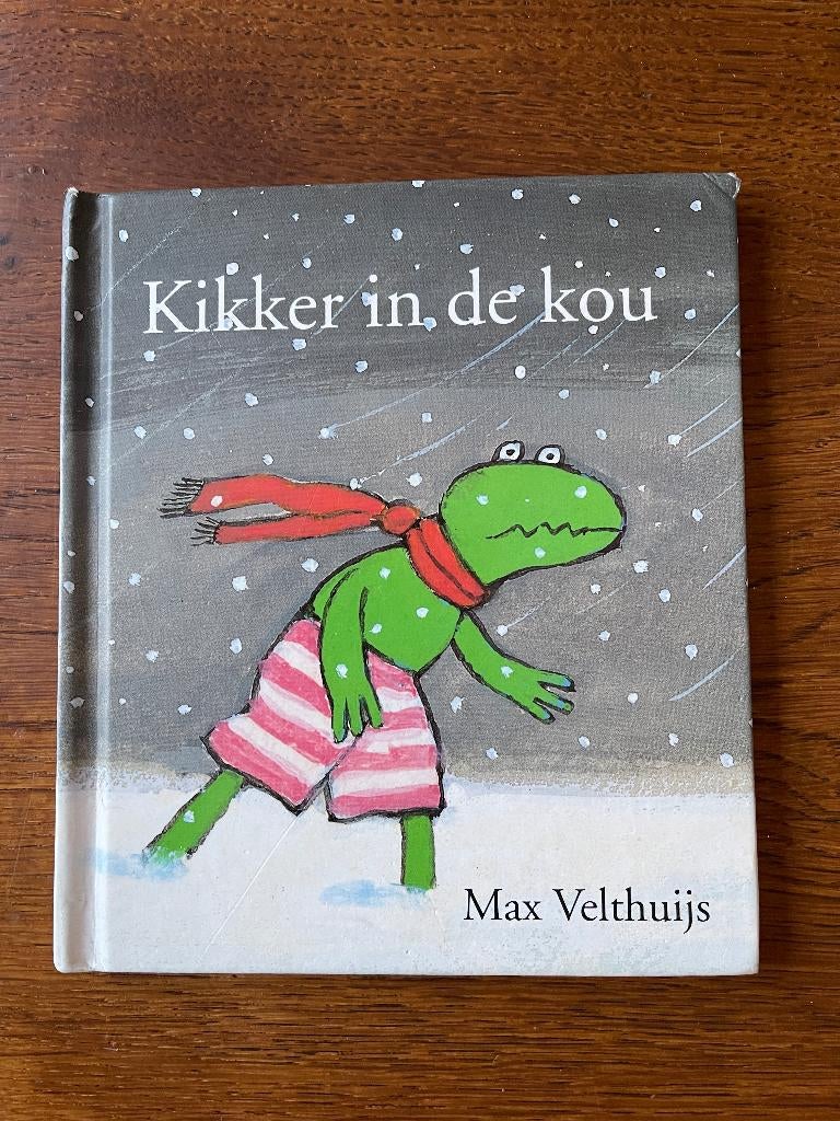 "Kikker in de kou"  Max Velthuijs   als Nieuw, Ophalen of Verzenden, Zo goed als nieuw, Fictie algemeen