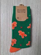 Sokken met Peperkoekmannetjes 38-45, Ophalen of Verzenden, Nieuw, Overige maten, Overige kleuren