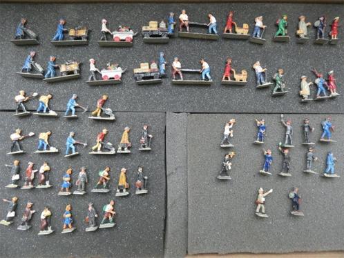 Oude Märklin Stations Figuren e.a. >50 stuks, Hobby en Vrije tijd, Modeltreinen | H0, Gebruikt, Gelijkstroom of Wisselstroom, Märklin