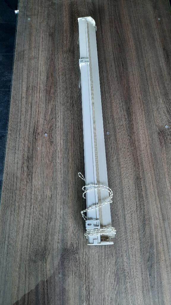 3x duo rolgordijnen 52,75,85x 180 cm hoog., Ophalen, Gebruikt, Wit, 50 tot 100 cm