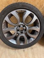 Fiat 500L Velgen 17 inch met Winterbanden, Auto-onderdelen, Banden en Velgen, Ophalen, Gebruikt, Banden en Velgen, 17 inch