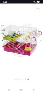 Hamsterkooi, Dieren en Toebehoren, Knaagdieren en Konijnen | Hokken en Kooien, Kooi, Minder dan 75 cm, Zo goed als nieuw, Ophalen