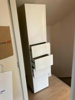 IKEA Anordna Badkamerkast - Hoogglans Wit, Ophalen, Gebruikt, Met lade(s), 25 tot 50 cm
