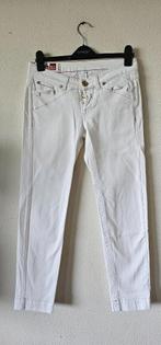 witte broek van Marithe Francois Girbaud maat 31 (9725), Verzenden, Wit, Lang